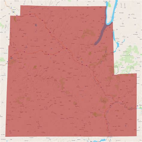 New York Steuben County - AtlasBig.com