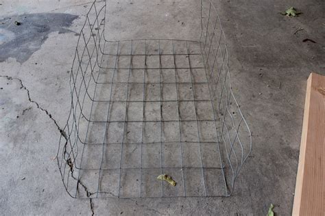 ไwire basket frame for concrete cabinets - Etercnoc
