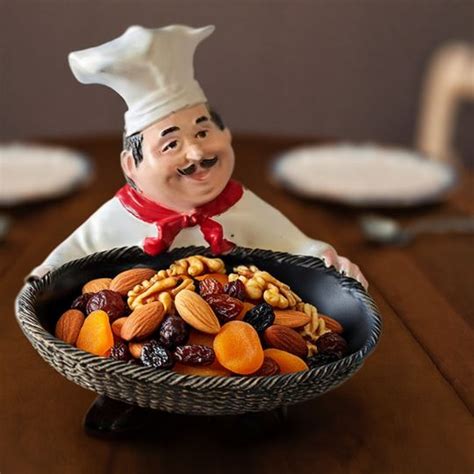 Chef Statue Decor Tray – Vensaa