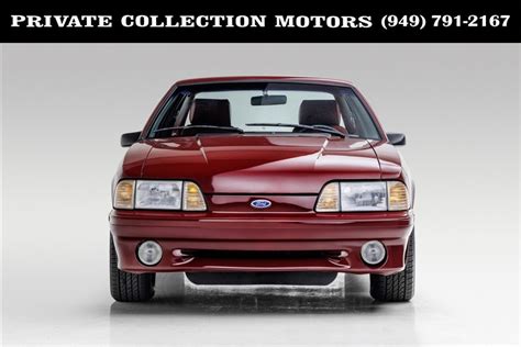 1987 Mustang Cherry Red