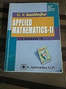 Applied Mathematics-II G.V.KUMBHOJKAR : Amazon.in