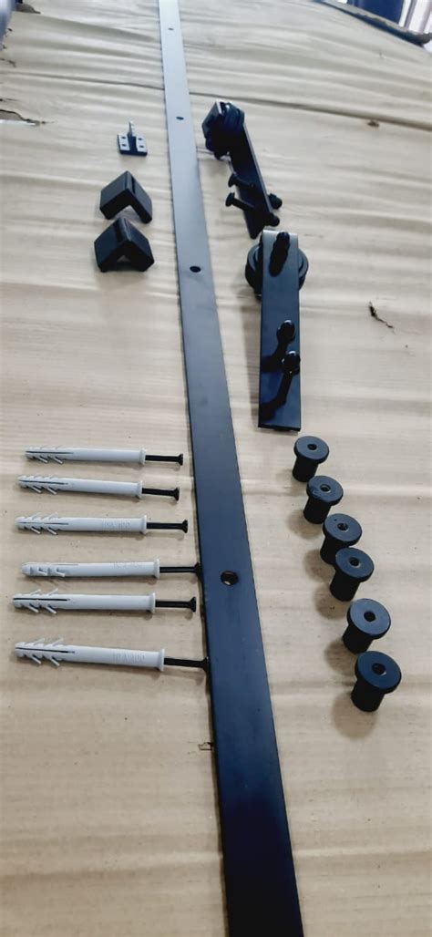 JACO SOLTAIRE BLACK MATT BARN DOOR SLIDING FITTING KIT : SINGLE BARN ...