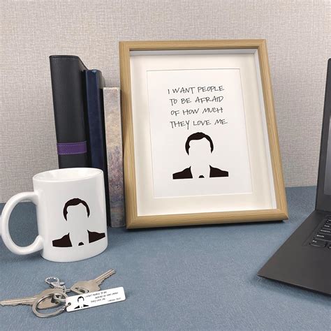 Marco de fotos motivacional The Office Merchandise, arte de pared ...