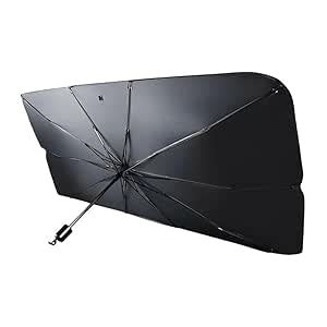 SRS Car Windshield Sun Shade Umbrella, Foldable Car Sunshade Umbrella ...
