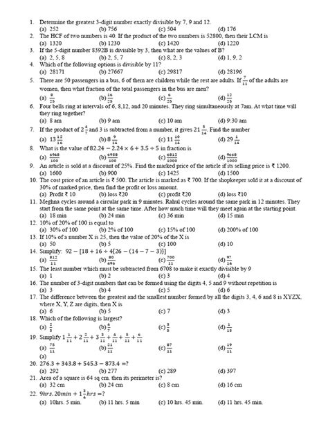 Image result for Math of 5th Class