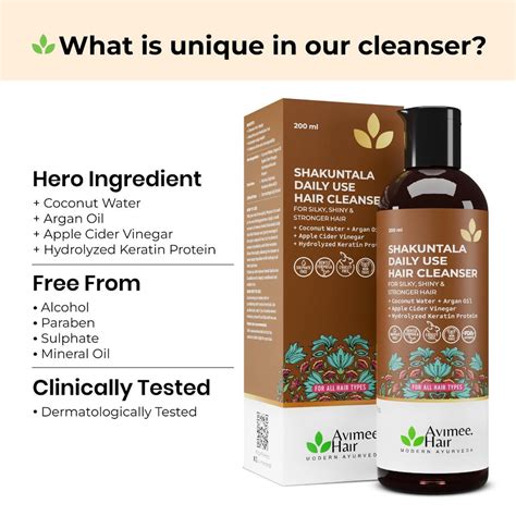 Buy Best Hair Cleanser Shampoo | Herbal Scalp Cleansing Shampoo
