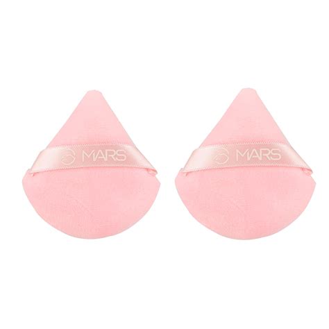 MARS Pizza Powder Puff for Face Makeup | Dual Side Application | For ...