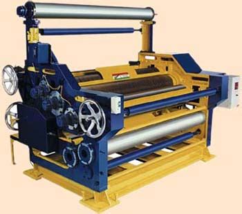 Single Facer Corrugating Machine to Make 2 Ply Corrugated Board