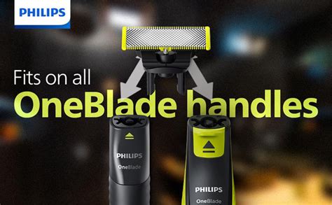 Philips Men Oneblade Replaceable Blade Pack of 2 Replaceable Blades ...