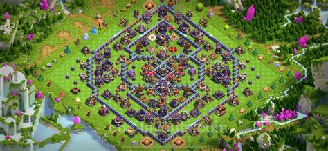 Gute Farm Base Rathaus Level 15 + Link, Anti 3 Sterne, Hybrid - COC ...