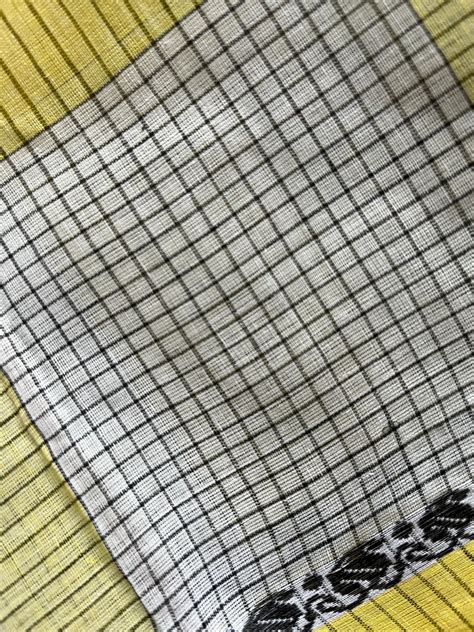 Handloom Bengal Soft Cotton Saree (without blouse)(Starched)-27633 – FABK