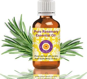 deve herbes Pure Rosemary Essential Oil (Rosmarinus officinalis) 100% ...