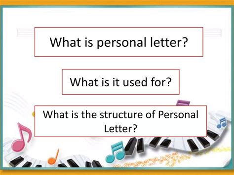 Kls 11 chapter 5 ( personal letter) | PPTX