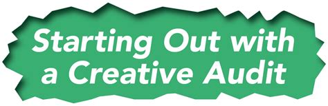 Image result for Creative Audit Example