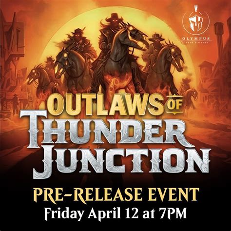Magic: The Gathering - Outlaws of Thunder Junction Pre-Release Event ...