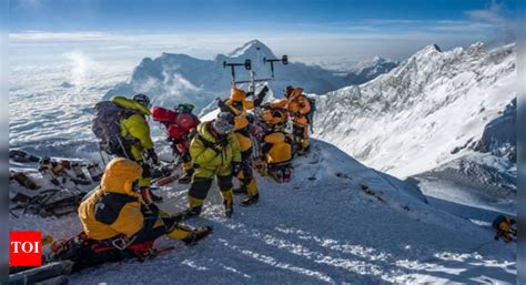 Everest: World's highest weather station installed on Mt. Everest - The ...