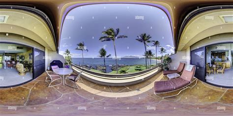 360° view of Makena Surf Lanai View, Makena, Hi - Alamy