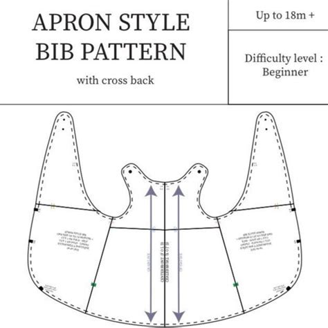 Image result for Bib Apron Pattern Free