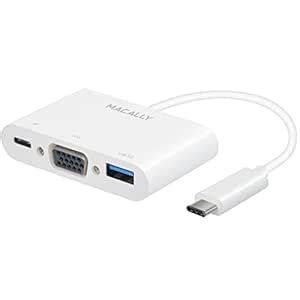 Macally UCVGA USB-C(TM) to VGA Multiport Adapter - Buy Macally UCVGA ...
