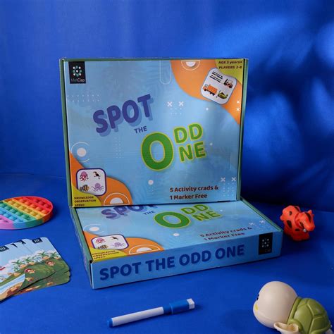 KIAH HAAT SPOT The ODD ONE Activity Card: Visual Discrimination Game ...