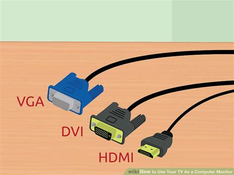 Image result for Using TV as Computer Monitor
