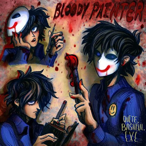 creepypasta bloody painter on Tumblr