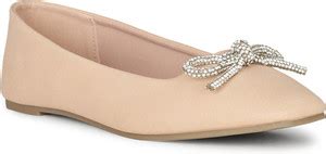 Bata Metallic Ballerina Bellies For Women - Buy Bata Metallic Ballerina ...