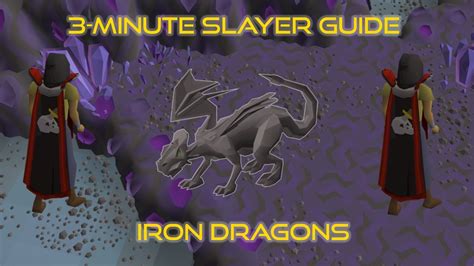 3 Minute Slayer Guide: Iron Dragons (OSRS) - YouTube