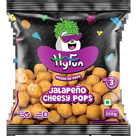 Hyfun Jalapeno Cheesy Pops 250 g