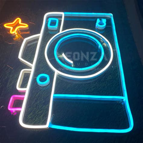 Buy Camera Neon Sign Online India – Laser Cut Studio
