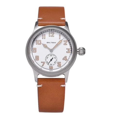 Baltany Retro Auto Military Style WW1 Trench Watch S2051 - White Dial ...