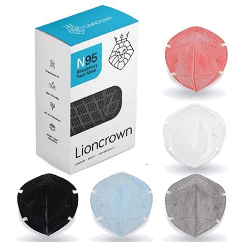 LIONCROWN 5-Layer Reusable, Washable Health Anti-Pollution, Dust Face ...