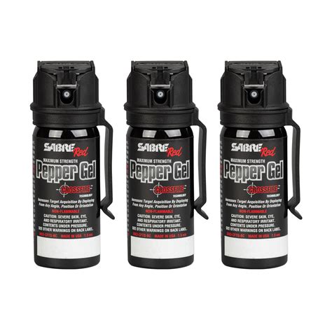 Customer reviews for SABRE Crossfire Pepper Gel, Deploys At Any Angle ...