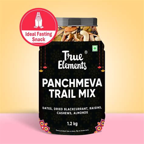 Panchmeva Trail Mix - Ideal Fasting Snack | True Elements