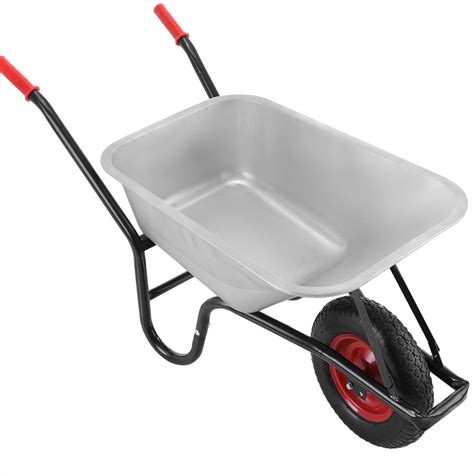 Buy Monzana® Wheelbarrow 70-100 Litres, Transport Trolley, Equipment ...