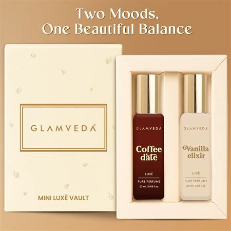 Café Romance Duo - Coffee Date + Vanilla Elixir Luxury Pure Perfume Gi