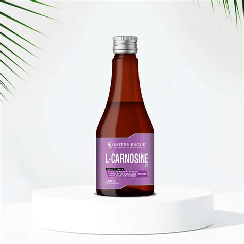 Buy L - Carnosine Syrup for Autism, Alzheimer from Nutrileague