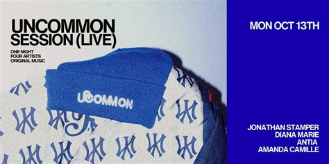 The Uncommon Session (Live), 960 Atlantic Ave, Brooklyn, 13 October ...
