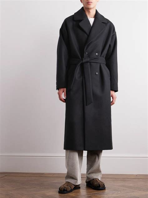 A Kind Of Guise - Katla Belted Double-Breasted Wool and Cashmere-Blend ...