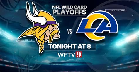 NFL Playoffs: Watch the Vikings take on the Rams on WFTV Channel 9 – WFTV