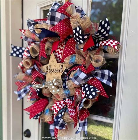 Mesh Wreath DIY Easy 的图像结果