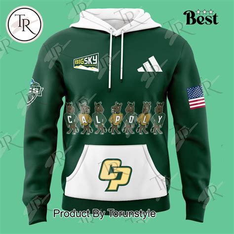 Men's Cal Poly Football Throwback Game Hoodie - Torunstyle