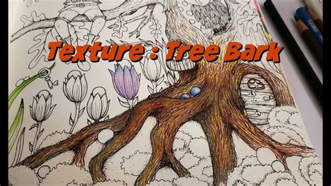 Image result for Tree Bark Simple Drawing