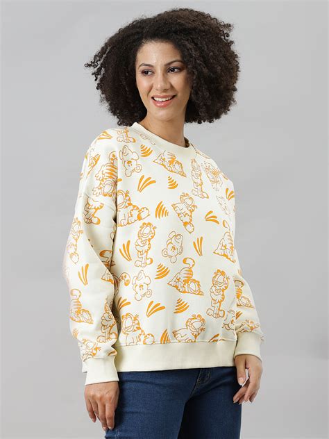 Garfield Oversized Sweatshirt Women – Free Authority