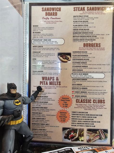 Menu at Maurice River Diner restaurant, Maurice River, NJ-47