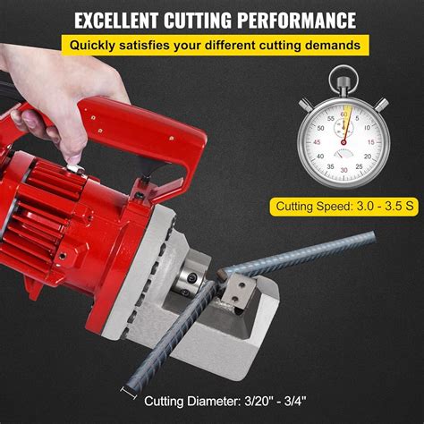 VEVOR Electric Rebar Cutter, 1250W Portable Electric India | Ubuy