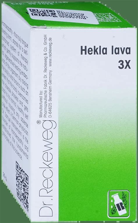 Dr. Reckeweg Hekla Lava Trituration Tablet 3X