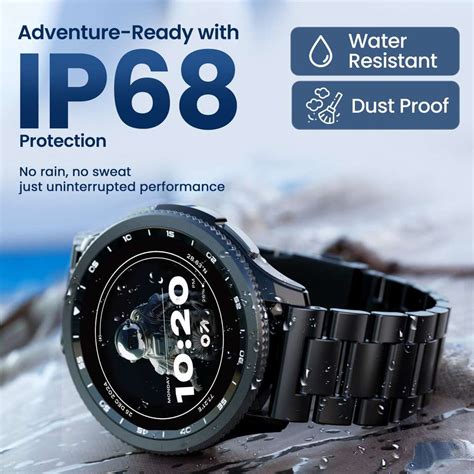 GOBOULT Pyro Rotating Bezel, 1.43'' AMOLED Display, 600 Nits, Health ...