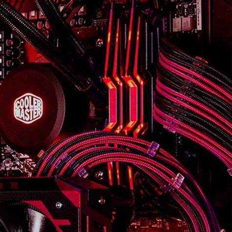 Buy COOLER MASTER PSU Extension Cable (Red/Black) | EliteHubs.com