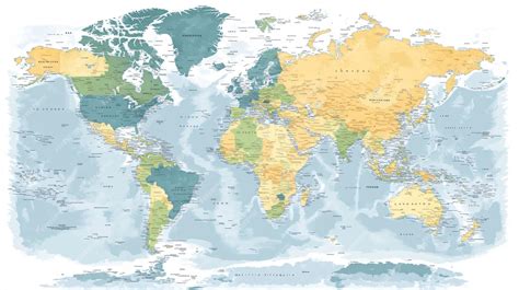 World Map Vector High Resolution 的图像结果